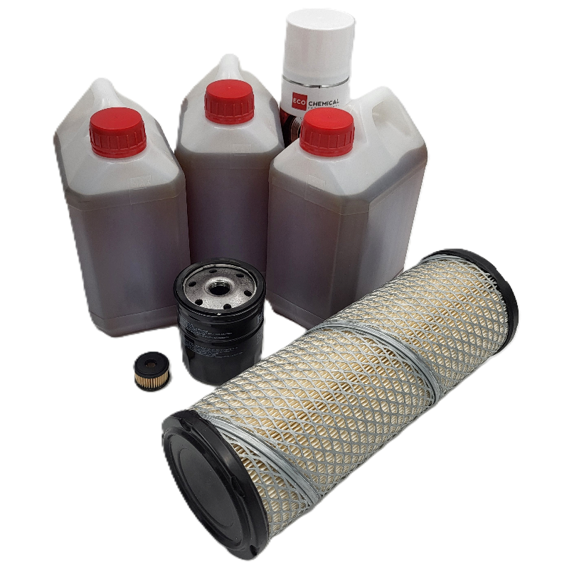 Zestaw serwisowy do obsługi silnika Kubota WG203 HELI CPYD15-18-KU1H