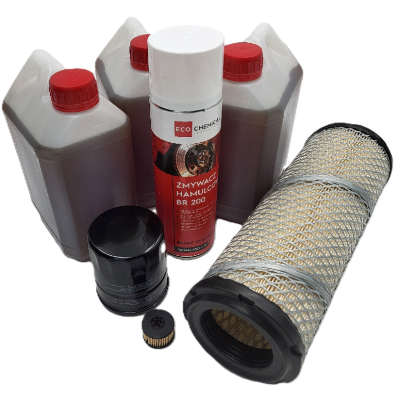 Zestaw serwisowy do obsługi silnika Kubota WG203 HELI CPYD15-18-KU1H