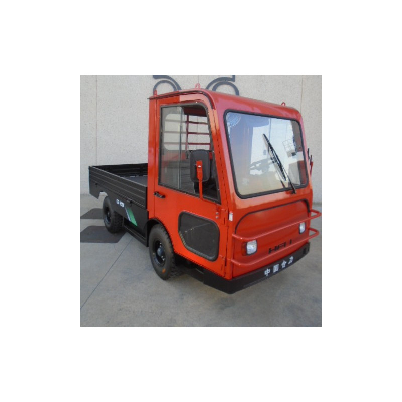 Wózek platformowy BD20-JA1 z kabiną i bortami