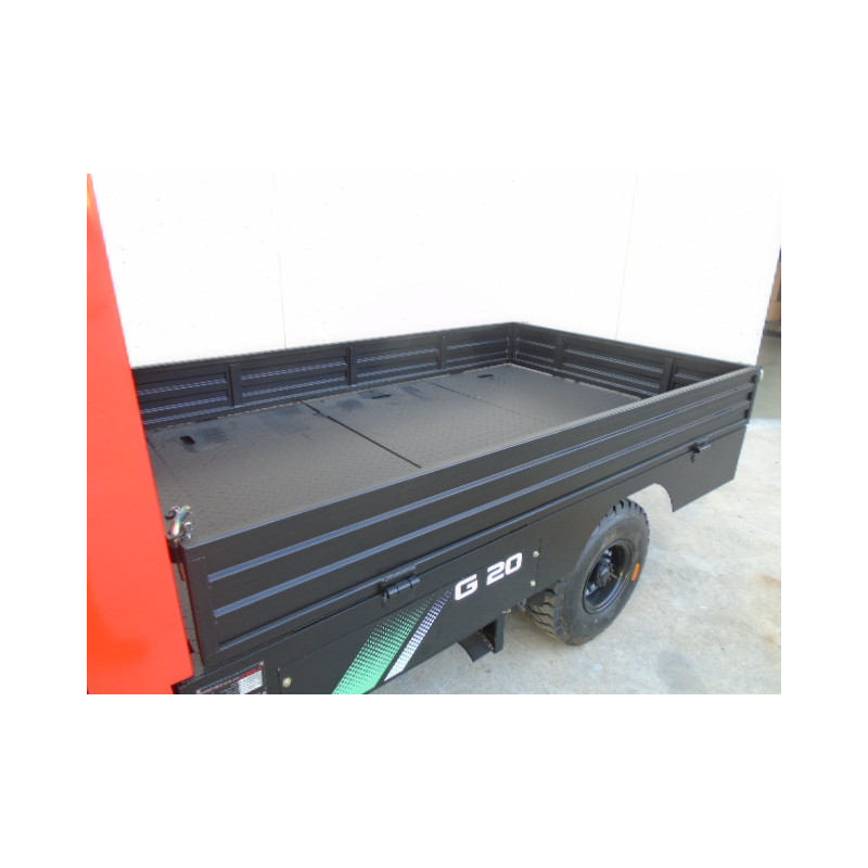 Wózek platformowy BD20-JA1 z kabiną i bortami