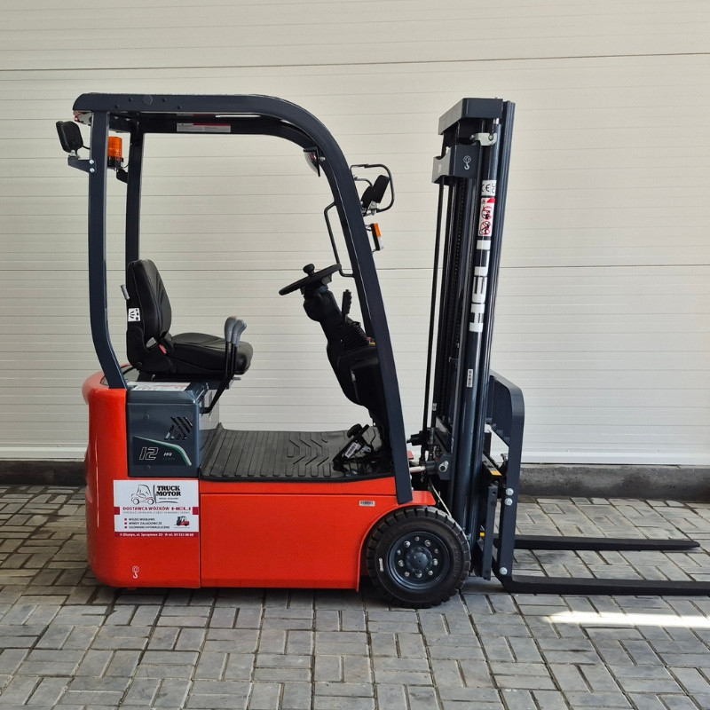 Wózek widłowy elektryczny CPD12SQ - 3 kołowy ZSM435
